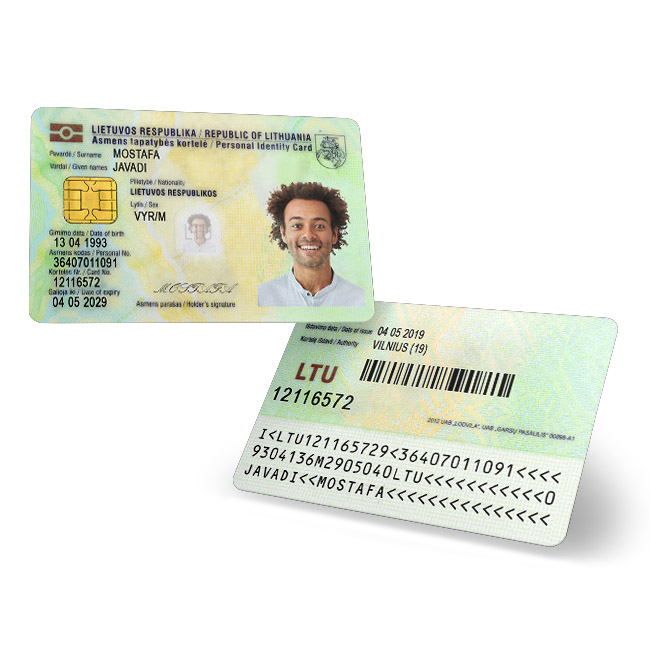 آیدی کارت لیتوانی