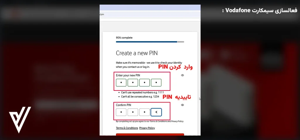 آموزش فعال‌سازی سیم کارت Vodafone انگلیس (راهنمای کامل 2025)