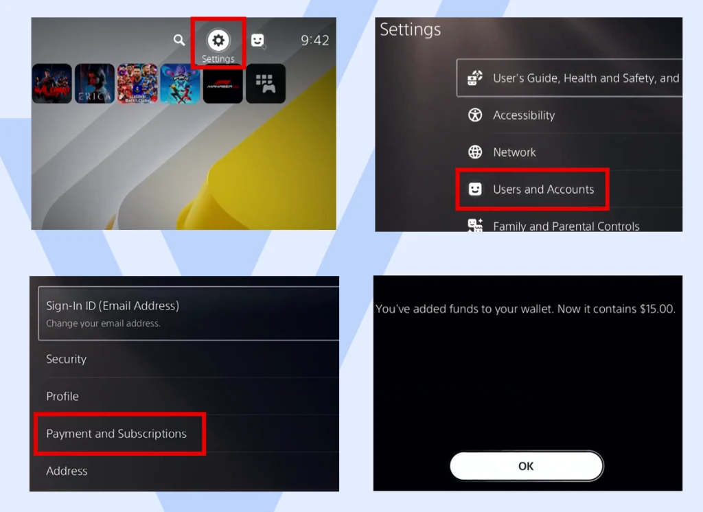 راهنمای فعال سازی گیفت کارت پلی استیشن PSN