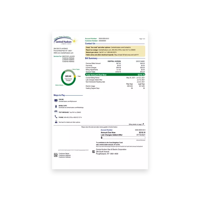 قبض برق نیویورک