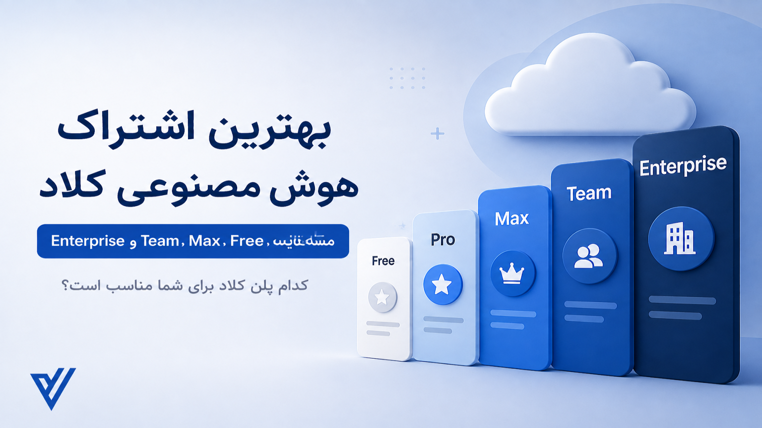 بهترین اشتراک هوش مصوعی کلاد